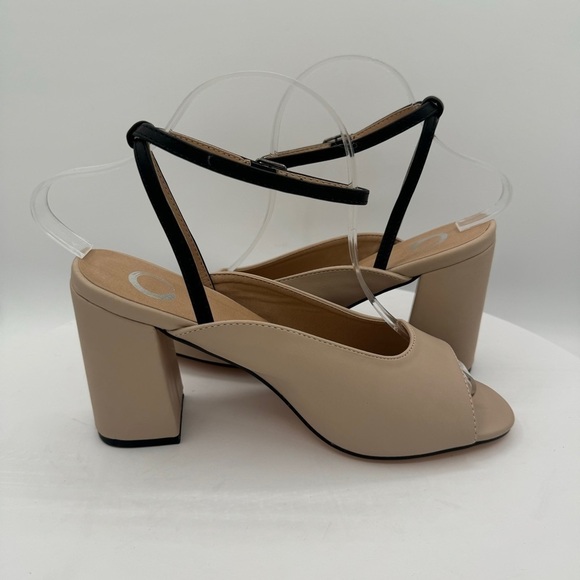 NEW JOURNEE CALYPSO WOMENS HEEL SANDAL SIZE 8  COLOR NUDE - Picture 6 of 10